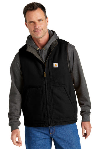 Carhartt® Sherpa-Lined Mock Neck Vest - SG