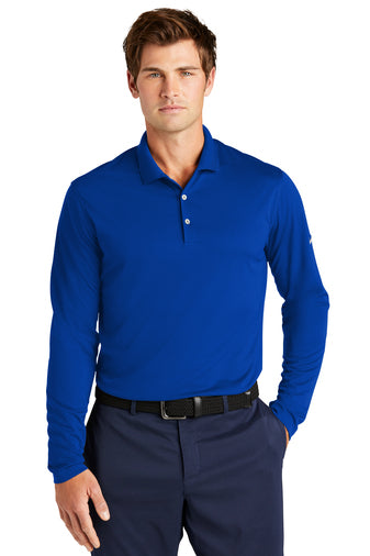 Nike Dri-FIT Micro Pique 2.0 Long Sleeve Polo - HG