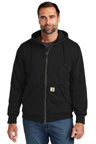 Carhartt® Midweight Thermal-Lined Full-Zip Sweatshirt - HG