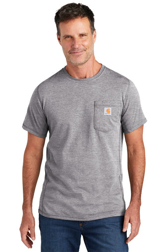 Carhartt Force® Short Sleeve Pocket T-Shirt - HG