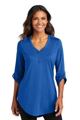 Port Authority® Ladies City Stretch 3/4-Sleeve Tunic - SG