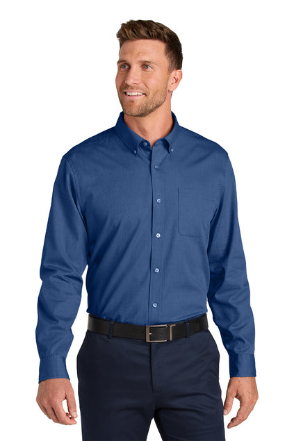 Port Authority® Long Sleeve Nailhead Easy Care Shirt SG
