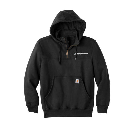 Carhartt ® Rain Defender ® Paxton Heavyweight Hooded Zip Mock Sweatshirt - NWGF
