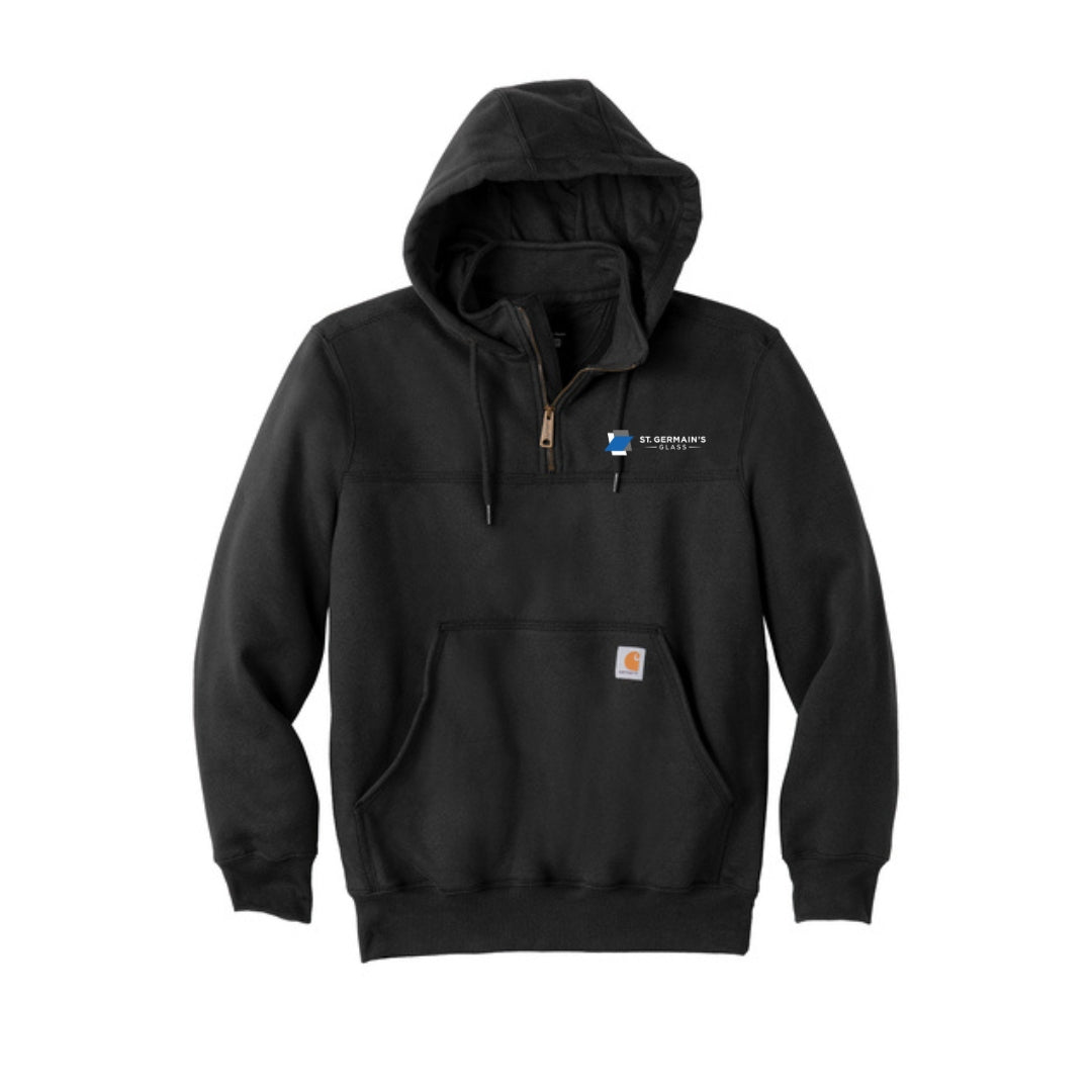 Carhartt ® Rain Defender ® Paxton Heavyweight Hooded Zip Mock Sweatshirt - SG