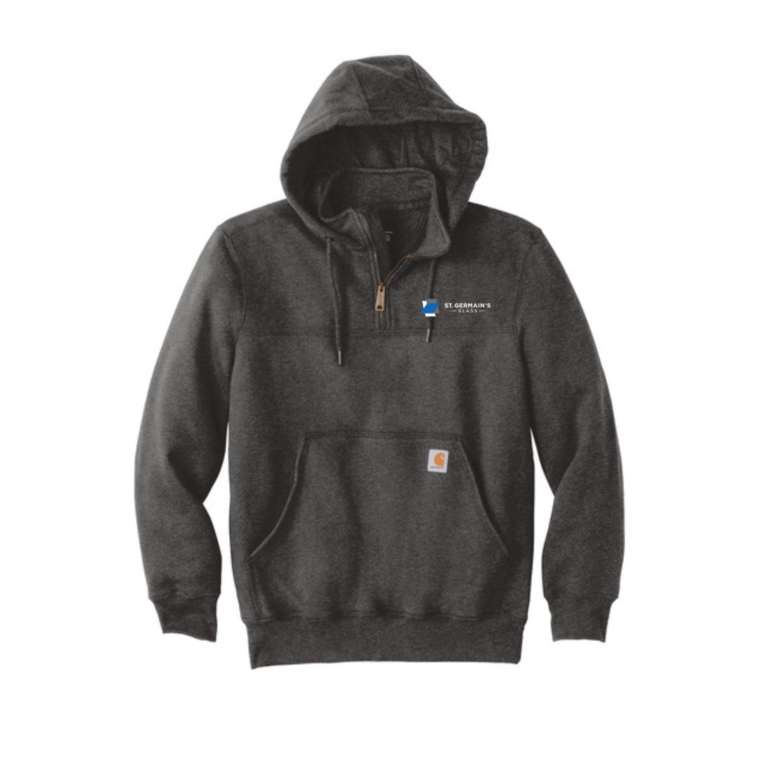 Carhartt ® Rain Defender ® Paxton Heavyweight Hooded Zip Mock Sweatshirt - SG