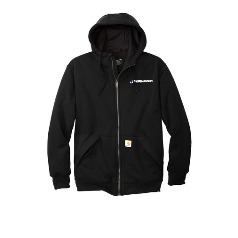 Carhartt® Midweight Thermal-Lined Full-Zip Sweatshirt - NWGF