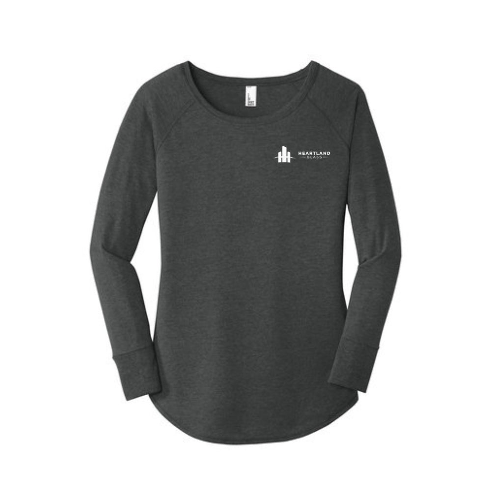 District ® Women’s Perfect Tri ® Long Sleeve Tunic Tee - HG