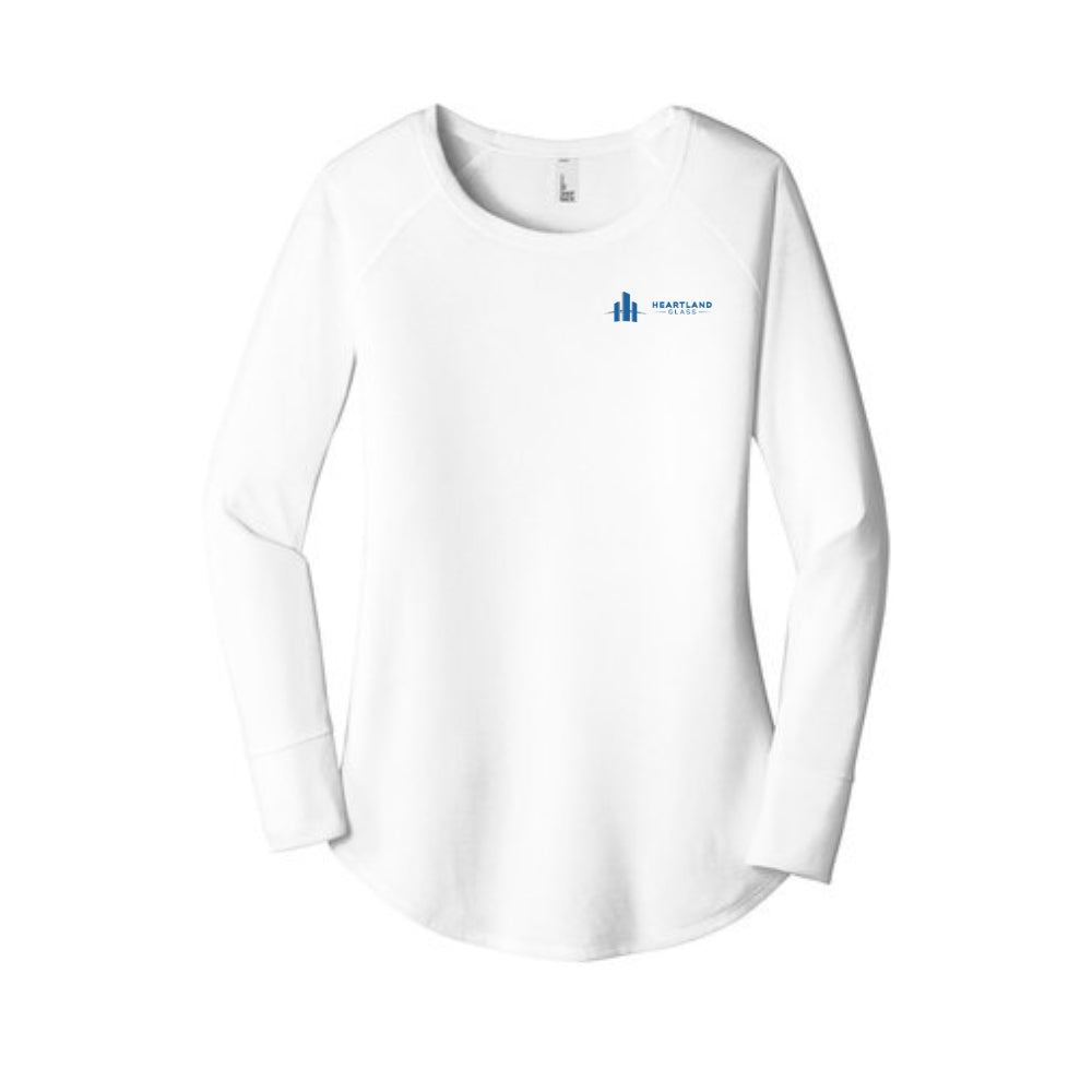 District ® Women’s Perfect Tri ® Long Sleeve Tunic Tee - HG