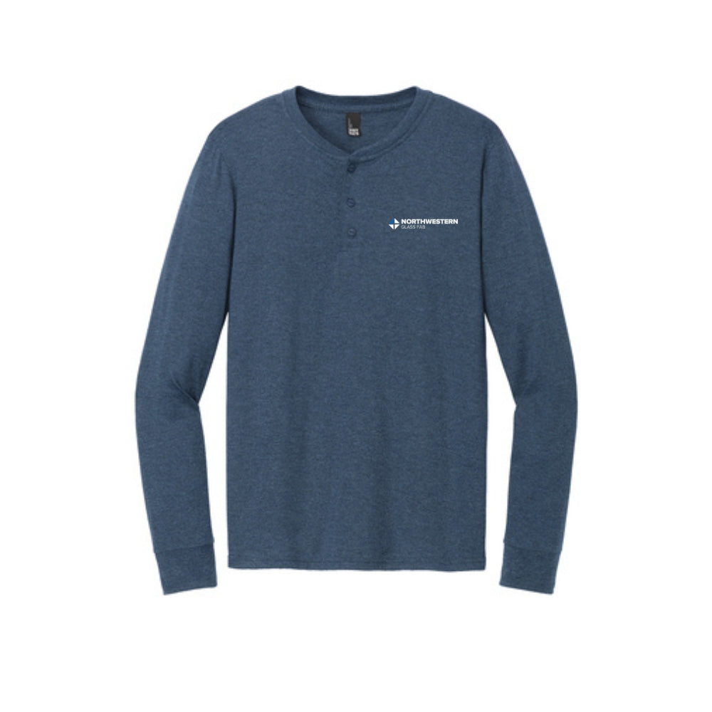 District® Perfect Tri® Long Sleeve Henley - NWGF