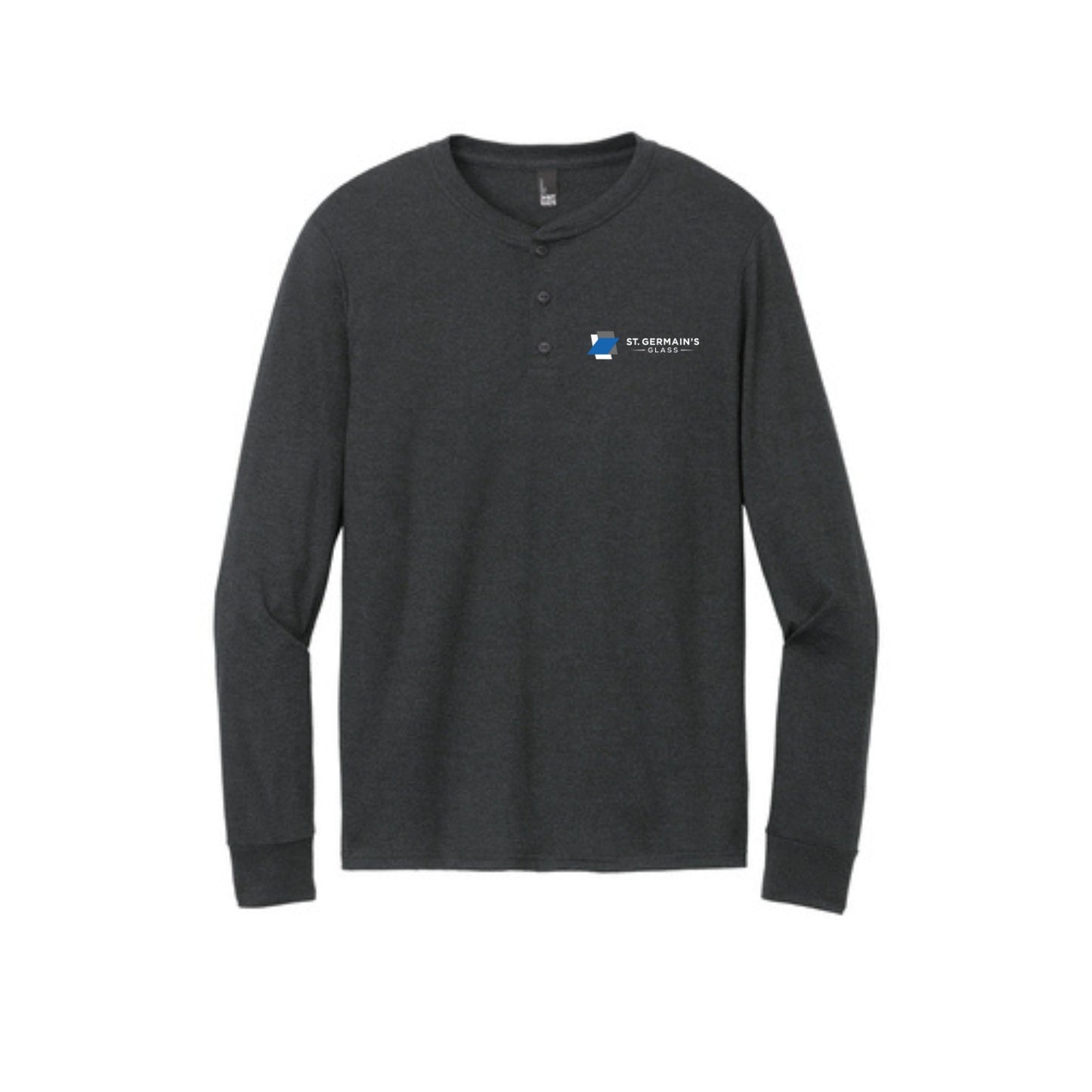 District® Perfect Tri® Long Sleeve Henley - SG