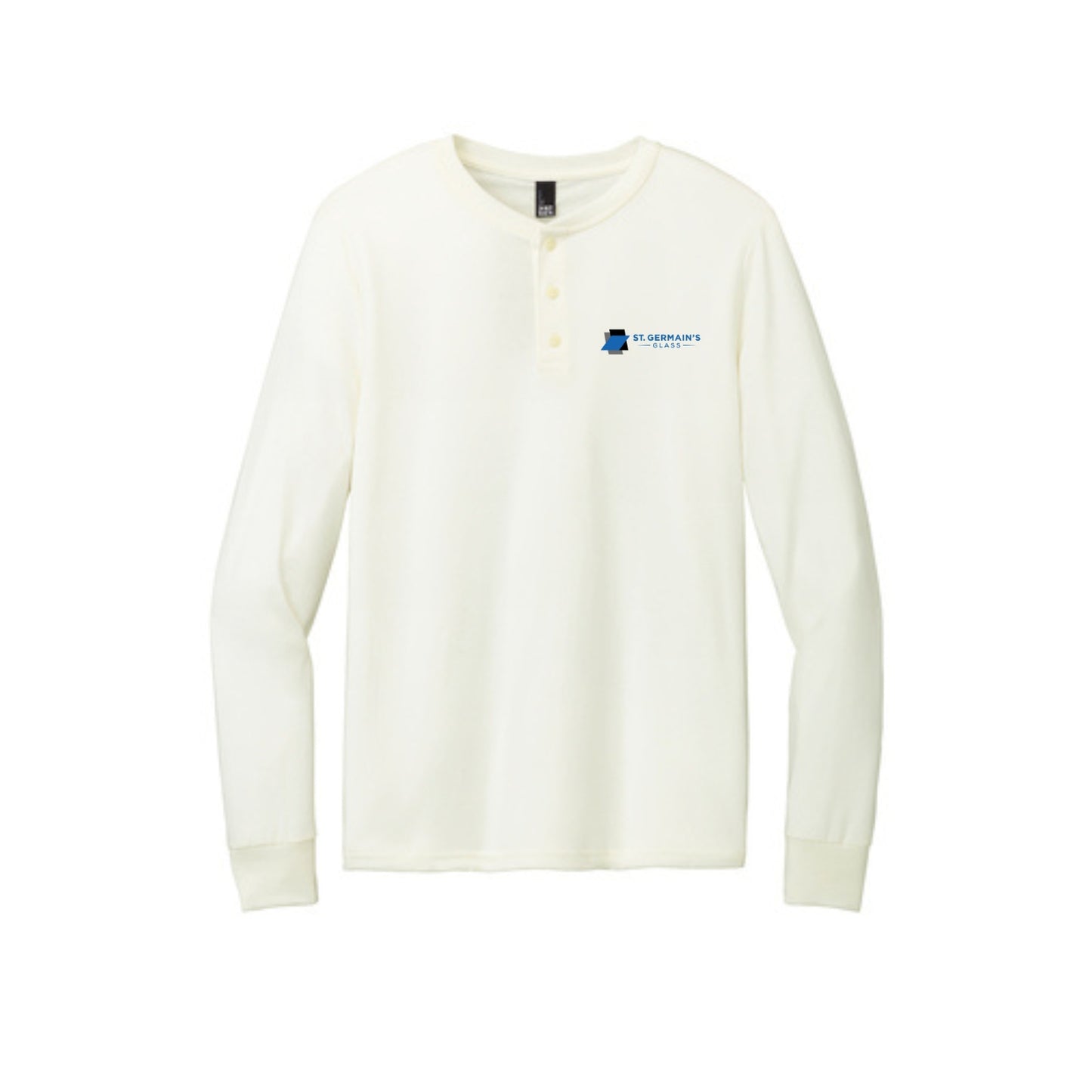 District® Perfect Tri® Long Sleeve Henley - SG