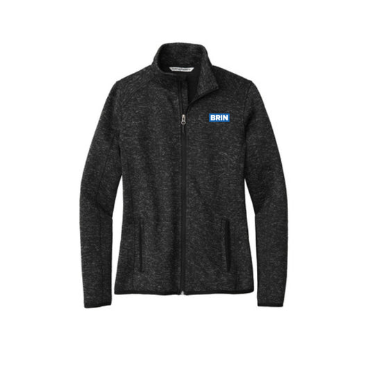 Port Authority® Ladies Sweater Fleece Jacket