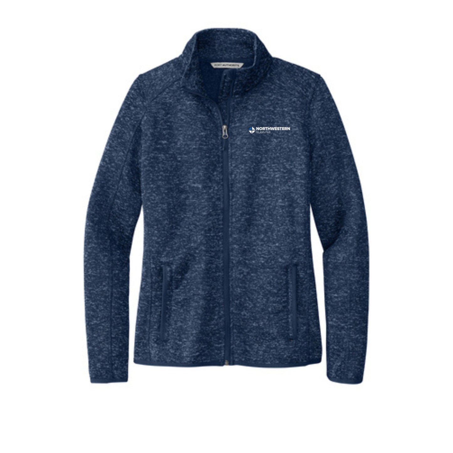 Port Authority® Ladies Sweater Fleece Jacket - NWGF