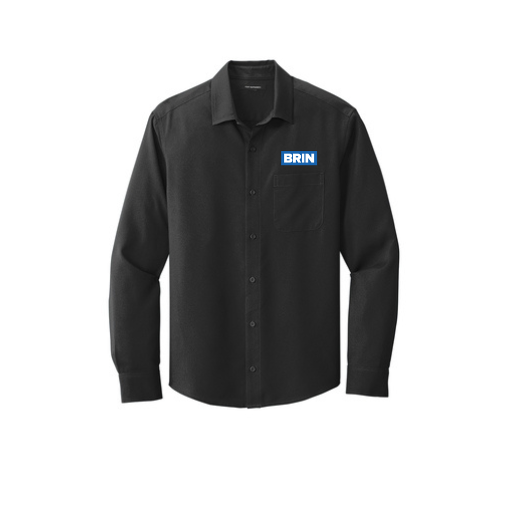 Port Authority ® Long Sleeve Performance Staff Shirt - Brin