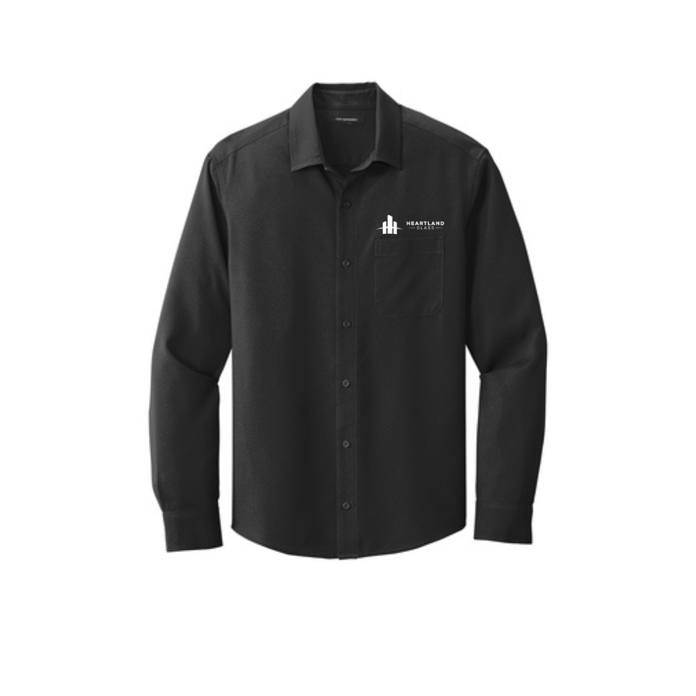 Port Authority ® Long Sleeve Performance Staff Shirt - Heartland