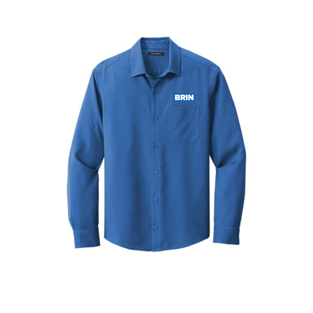 Port Authority ® Long Sleeve Performance Staff Shirt - Brin