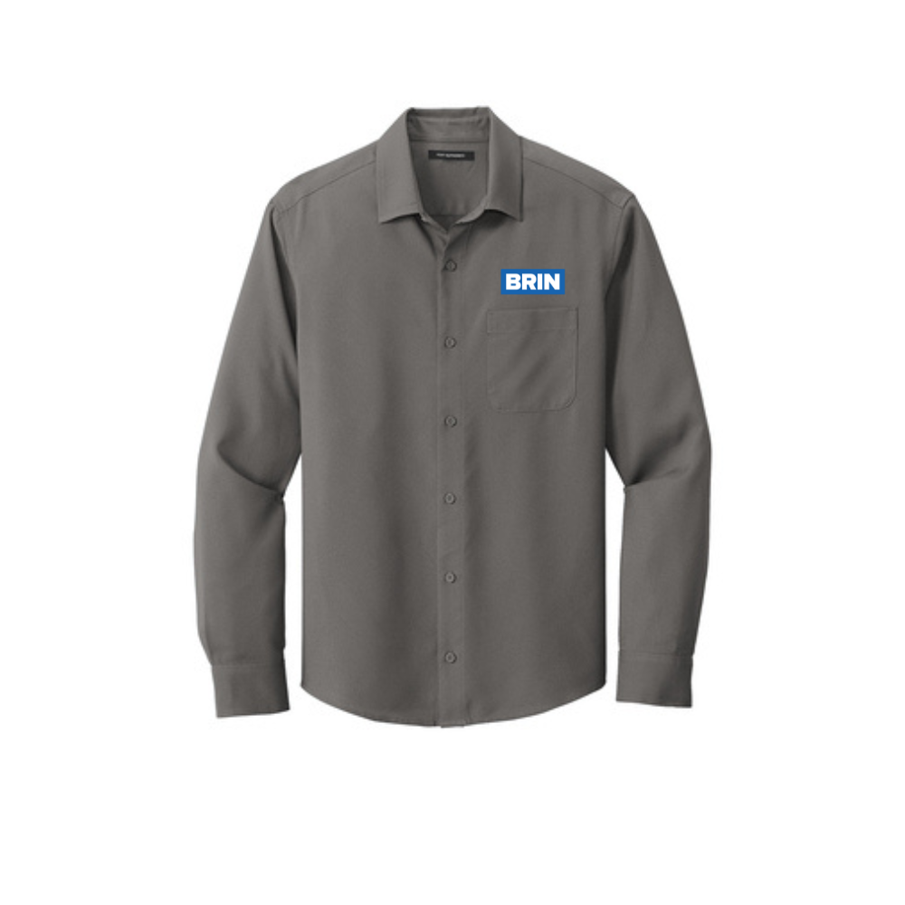 Port Authority ® Long Sleeve Performance Staff Shirt - Brin