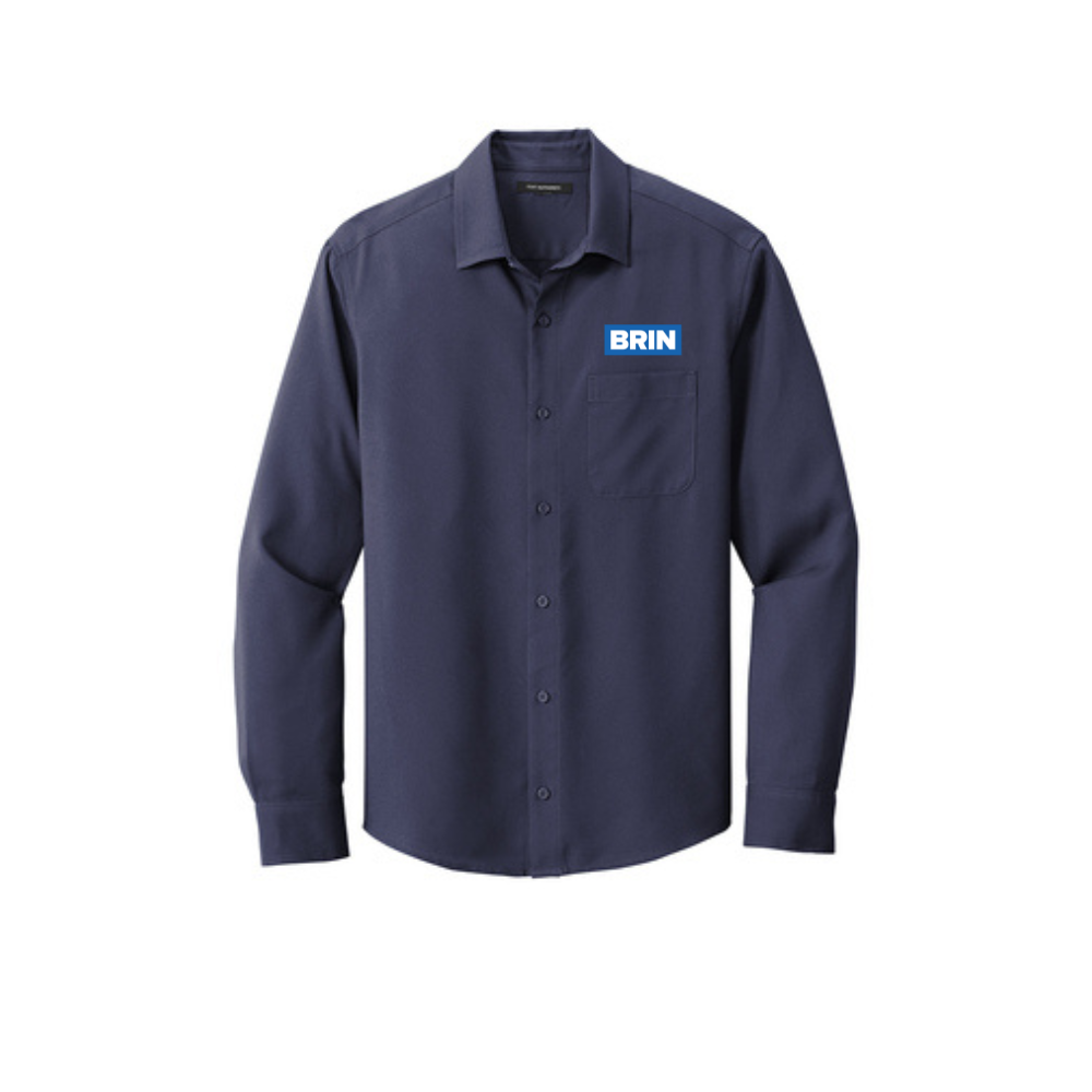 Port Authority ® Long Sleeve Performance Staff Shirt - Brin