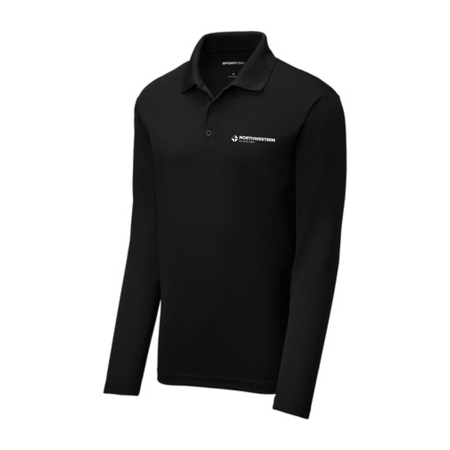 Sport-Tek ® PosiCharge ® RacerMesh ® Long Sleeve Polo - NWGF