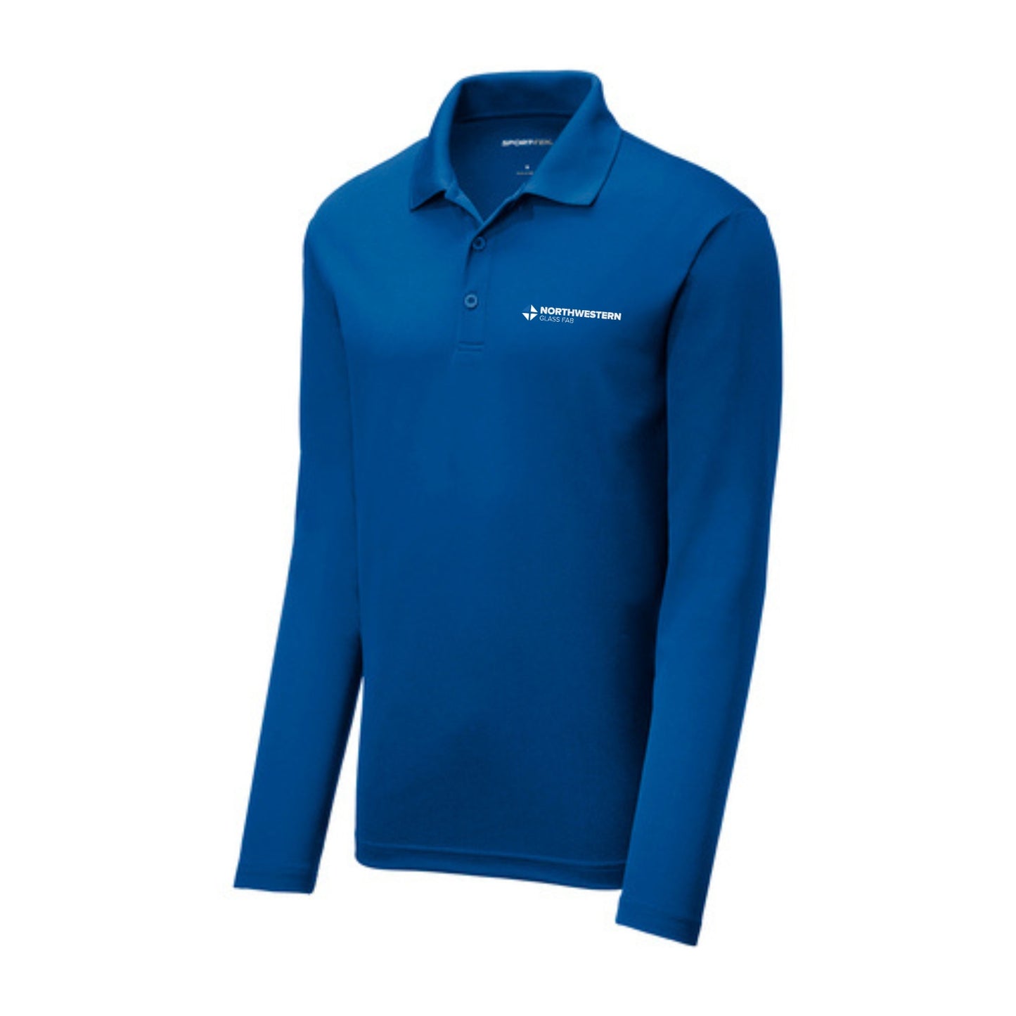 Sport-Tek ® PosiCharge ® RacerMesh ® Long Sleeve Polo - NWGF