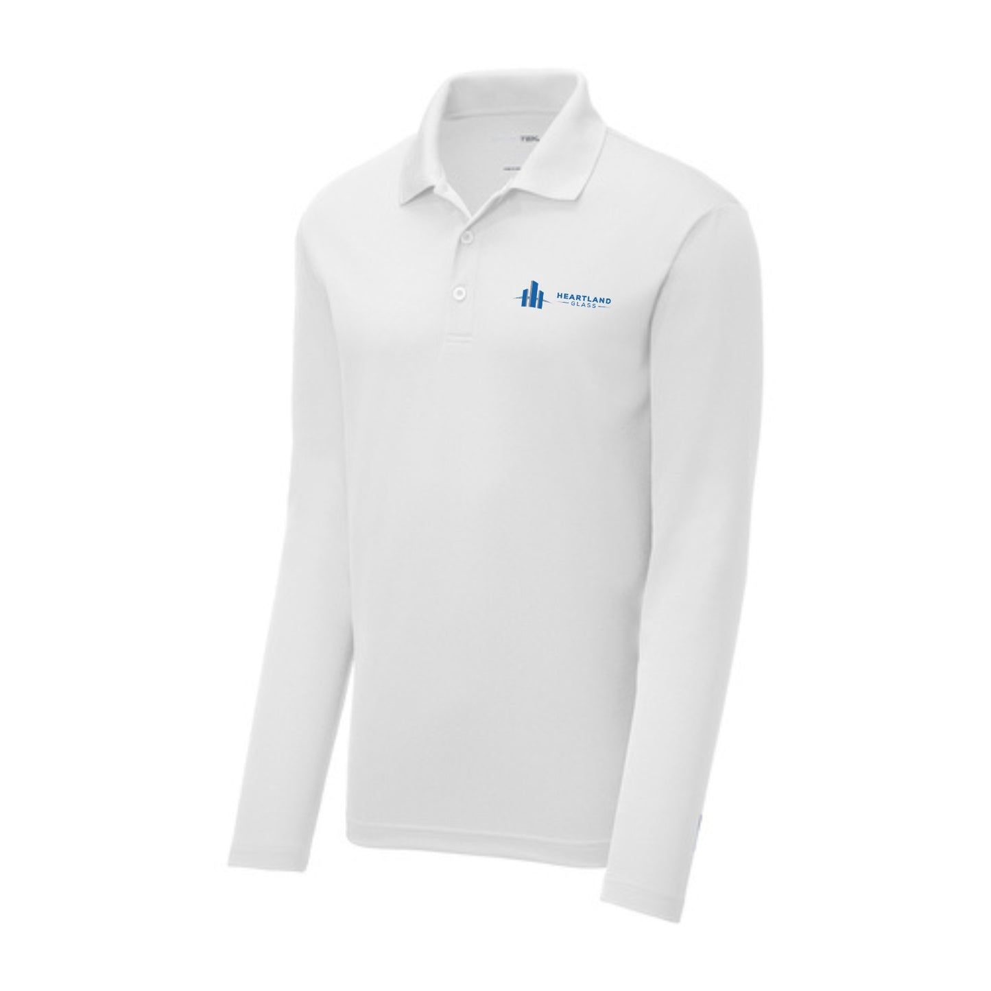 Sport-Tek ® PosiCharge ® RacerMesh ® Long Sleeve Polo - HG