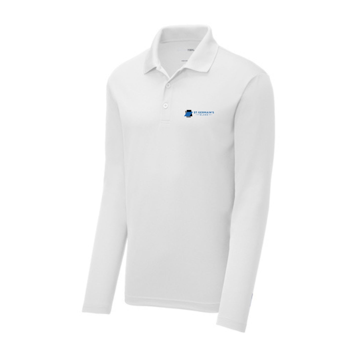 Sport-Tek ® PosiCharge ® RacerMesh ® Long Sleeve Polo - SG