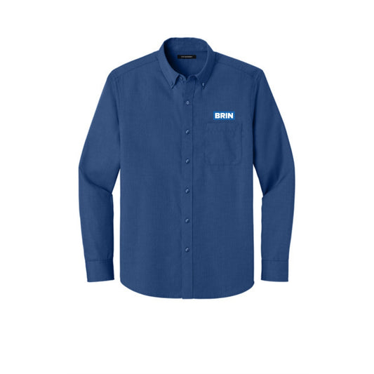 Port Authority® Long Sleeve Nailhead Easy Care Shirt