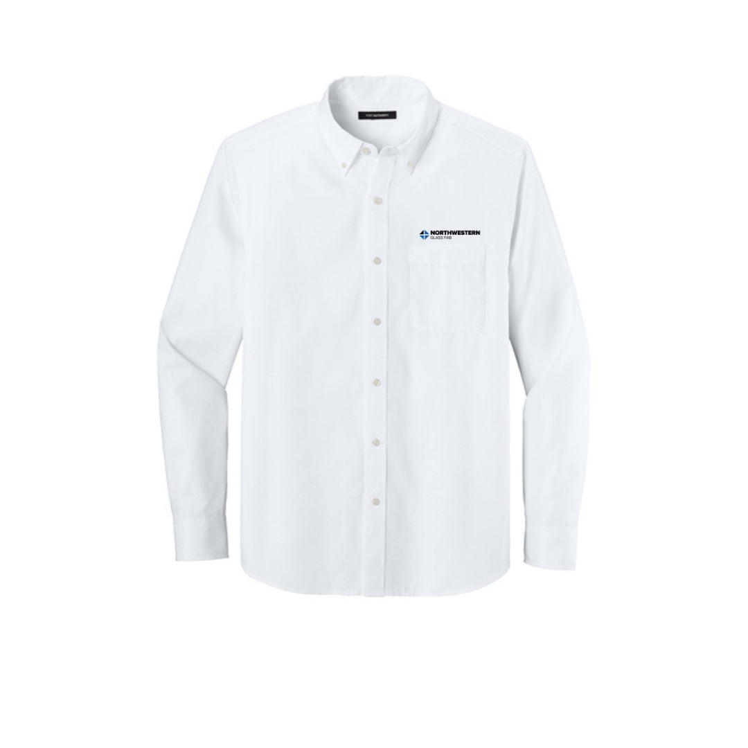 Port Authority® Long Sleeve Nailhead Easy Care Shirt NWGF