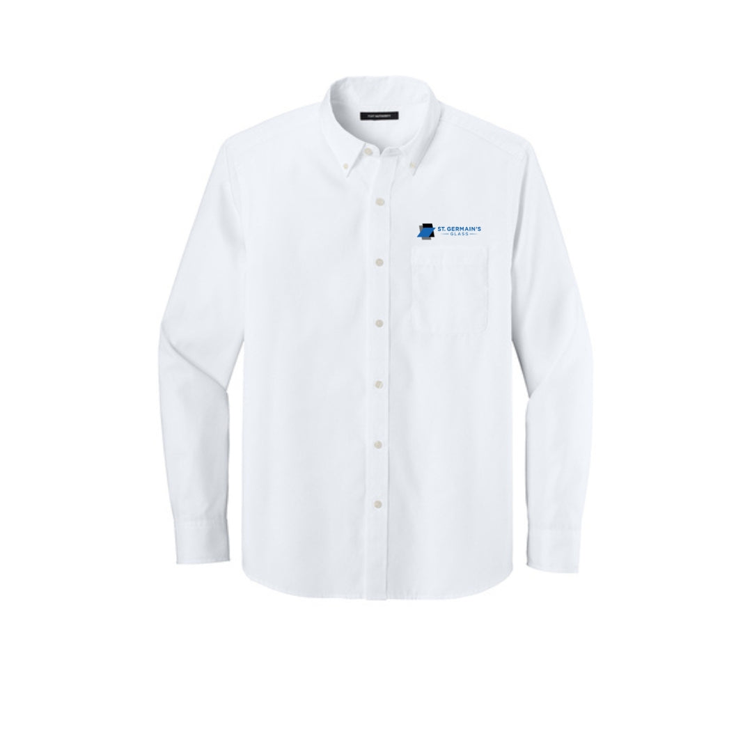Port Authority® Long Sleeve Nailhead Easy Care Shirt SG