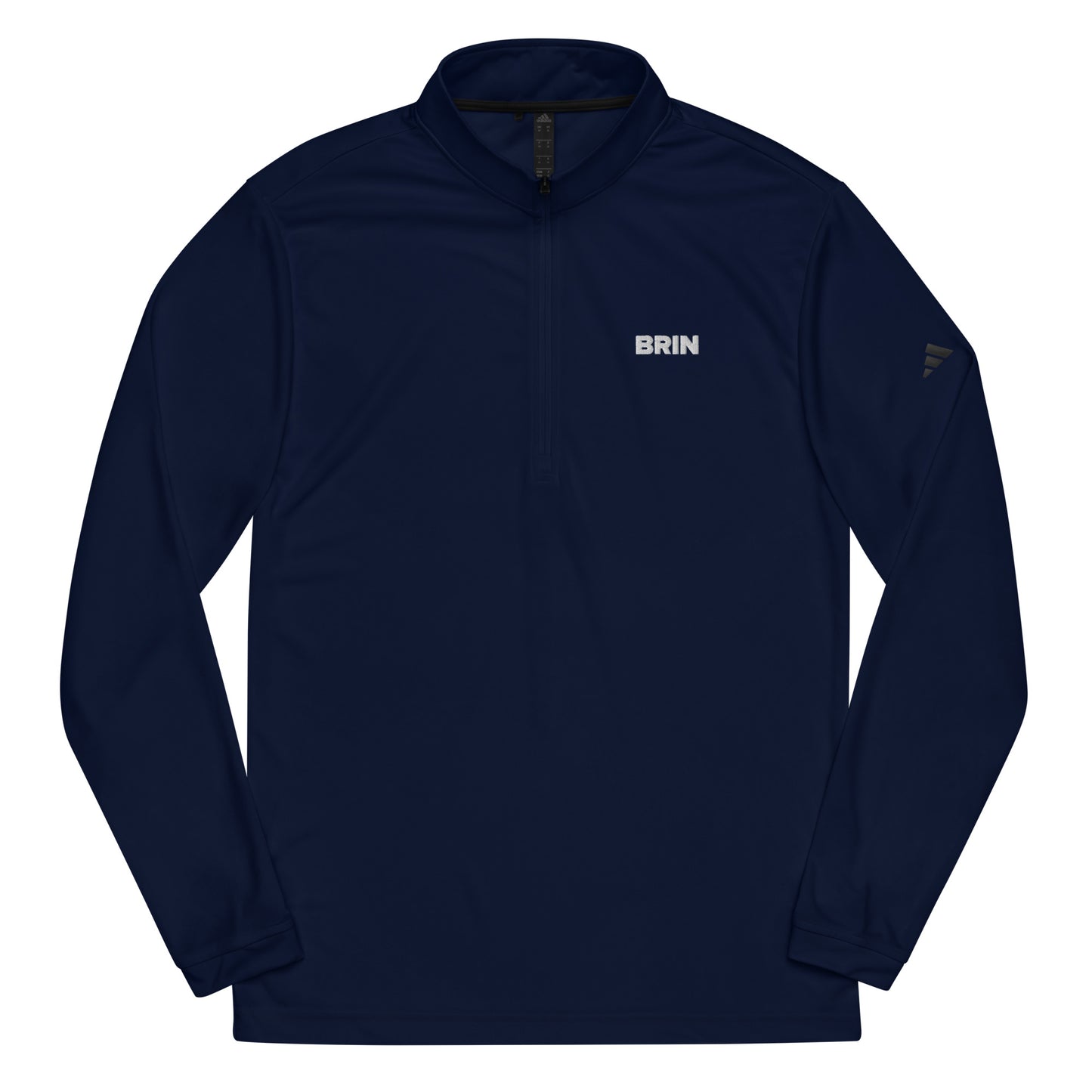 Blue Athletic 1/4zip Pullover - Adidas