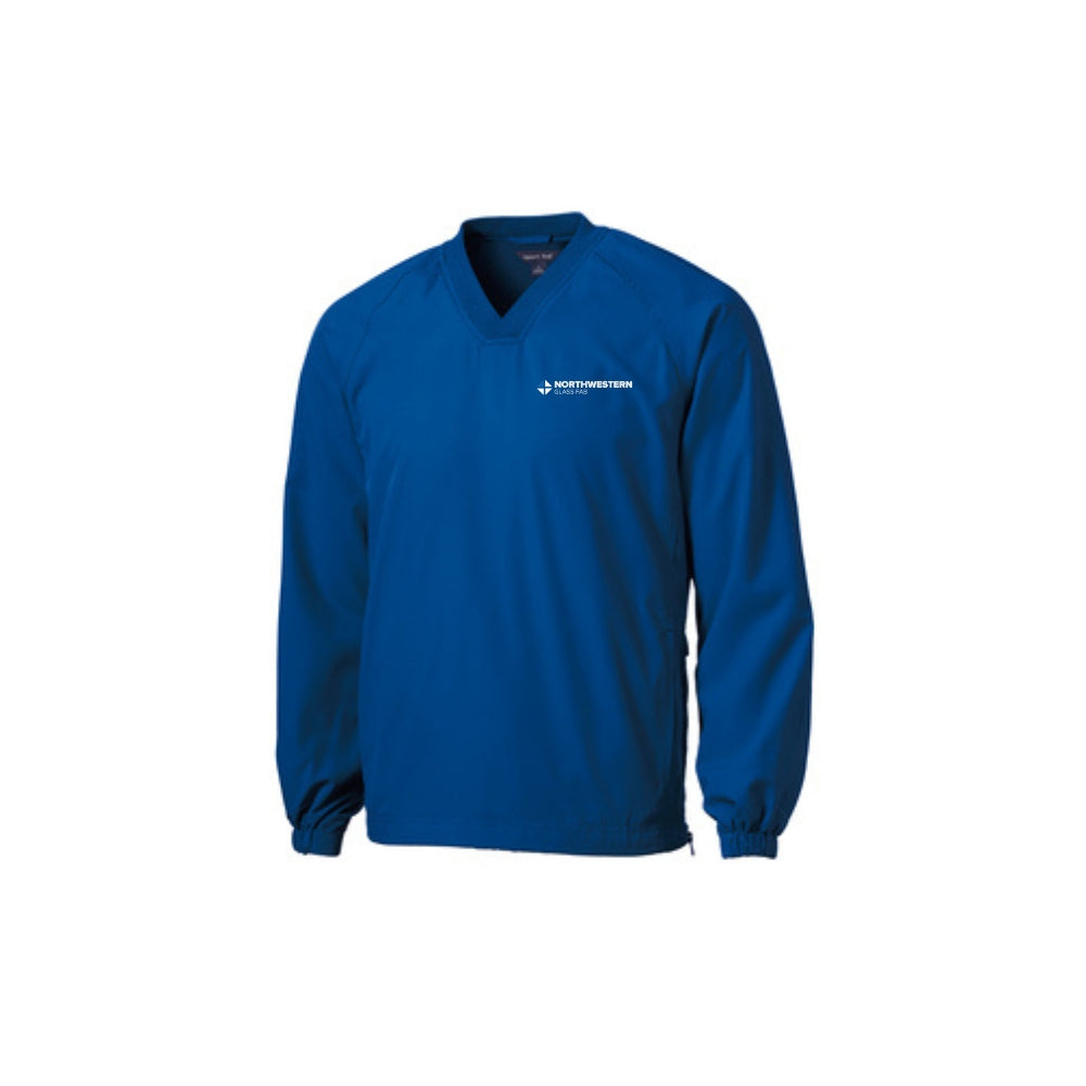 Sport-Tek® V-Neck Raglan Wind Shirt - NWGF