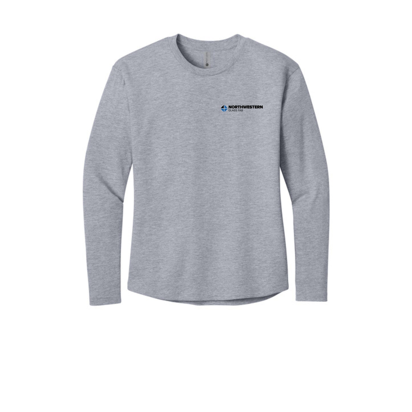 Next Level Apparel® Women’s Cotton Relaxed Long Sleeve Tee NWGF