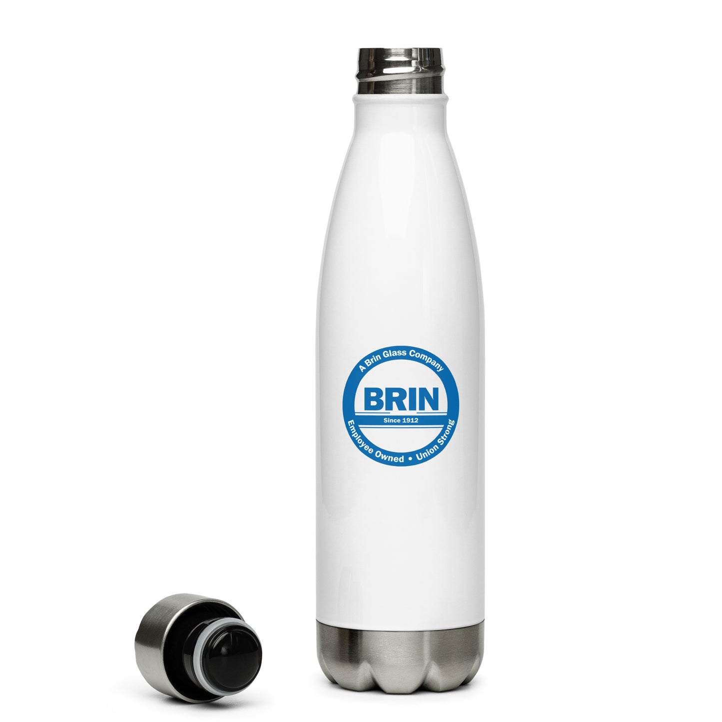 Brin Family of Companies Stainless Steel Water Bottle