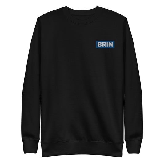 Black Brin Sweatshirt - Cotton Heritage - Unisex